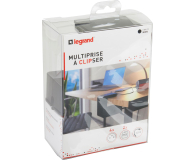 LEGRAND Przedłużacz klip 4x2P+Z +2USB Czarny 1,5m 050412 - 1047082 - zdjęcie 6